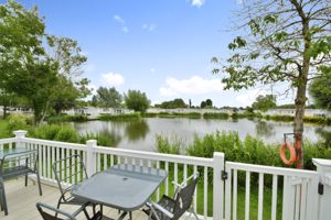 Decking and view- click for photo gallery